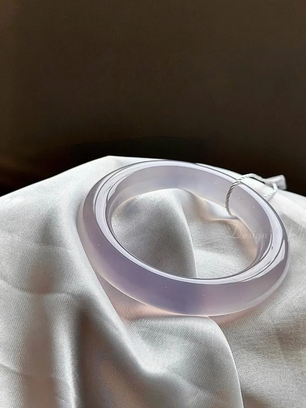 (NEW 99 | 100% NATURAL) Lavender Jade-Inspired Bangle Bracelet